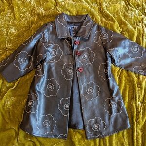 Vintage Y2K Flower Power Coat Jacket